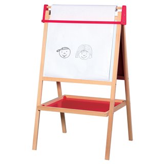 Lelin Toys - Schoolbord-Magnetisch Whiteboard - Ezel